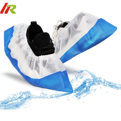 1000pcs One Carton  Best Sell Disposable Shoe Covers Waterproof Non-Slip Plastic Boot Covers Protective Shoe Cover