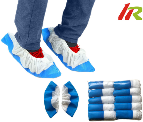 1000pcs One Carton  Best Sell Disposable Shoe Covers Waterproof Non-Slip Plastic Boot Covers Protective Shoe Cover