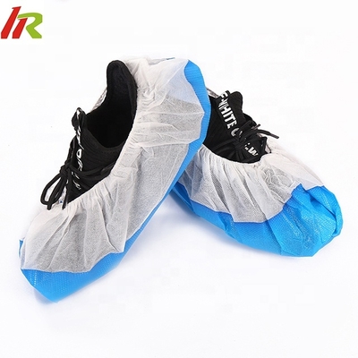 1000pcs One Carton Non Sterile Personal protection CPE+PP Shoe Cover Abrasion Resistant Waterproof Rainproof Shoe Cover