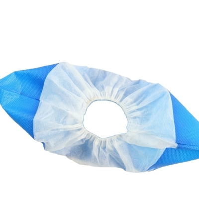 1000pcs One Carton Disposable Blue Soft Antiskid Shoe Cover With CE with High Quality