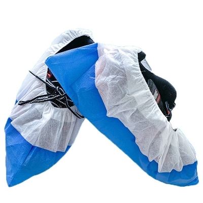 1000pcs One Carton Disposable Blue Soft Antiskid Shoe Cover With CE with High Quality