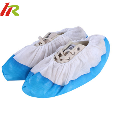 1000pcs One Carton Disposable Blue Soft Antiskid Shoe Cover With CE with High Quality