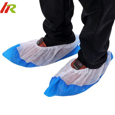 1000pcs One Carton Disposable Blue Soft Antiskid Shoe Cover With CE with High Quality
