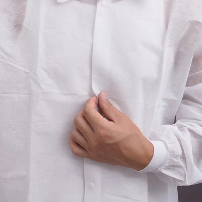 PP 40GSM Individual Packing or Customized Packing Disposable Chemical Protective Smock