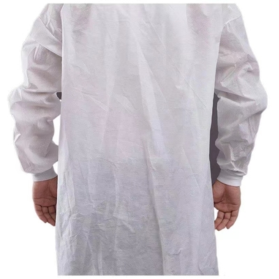 PP 40GSM Individual Packing or Customized Packing Disposable Chemical Protective Smock