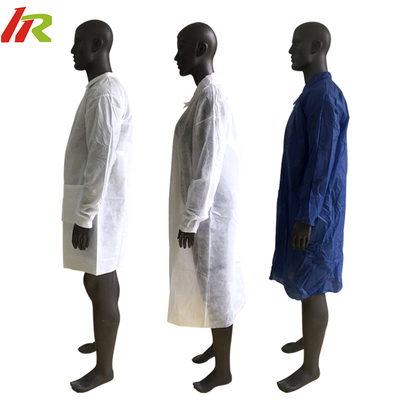 Coat Dispos Lab Dental Working Suits Disposable Non-Woven Jacket Isolation Clothes