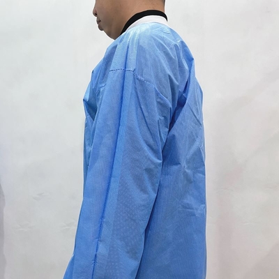 Doctor Coat Disposable SMS Work Suits Non Woven  Visitor Gown Lab Coat