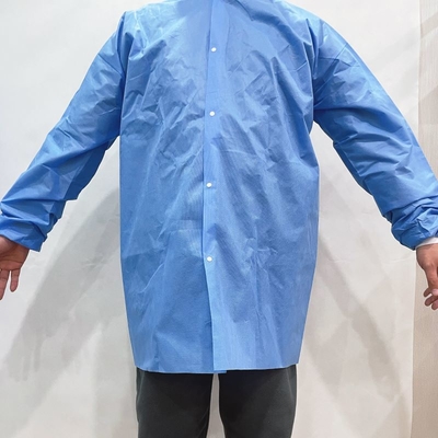 Doctor Coat Disposable SMS Work Suits Non Woven  Visitor Gown Lab Coat