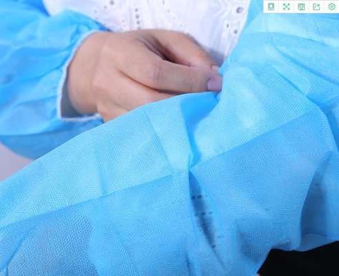 Wholesale Disposable Multifunction Protection Non-woven Arm Sleeve Cover Blue PP Oversleeve
