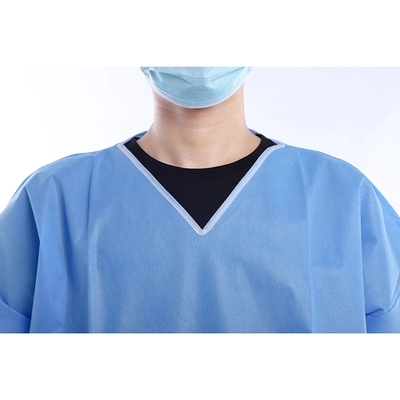 Disposable Medical Scrub Suit Surgeon Suit Two Pieces Short Sleeve